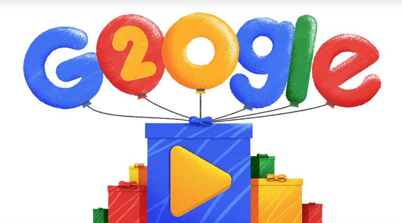 Google 20 歲生日周年慶#搜尋大神谷歌熱門話題新鮮事