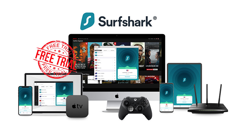 Surfshark VPN 免費試用訂閱完整功能跳板換 IP 教學