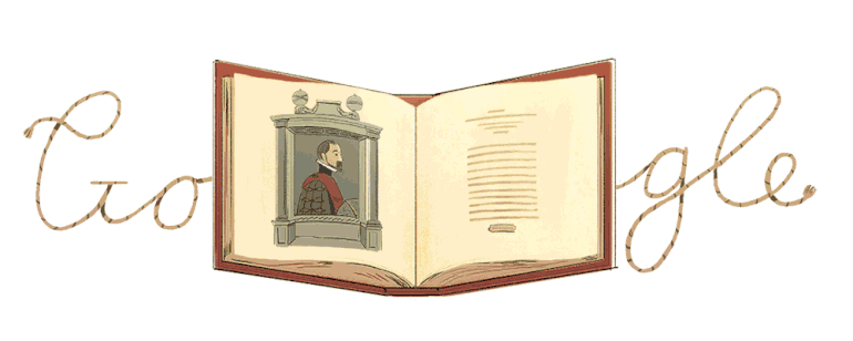 紀念世界地圖作者亞伯拉罕·奧特柳斯 Abraham Ortelius 塗鴉
