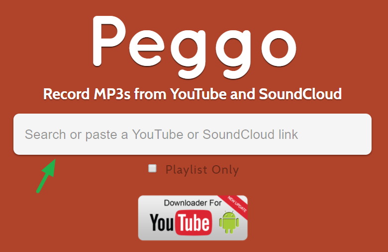 Peggo 支援電腦手機 YouTube 影片下載 & 免費線上轉檔剪接