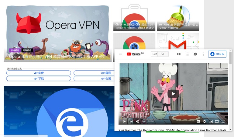 Chrome 瀏覽器視窗最上層置頂邊上網邊看 YouTube 影片教學