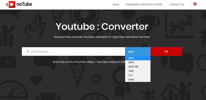 noTube 同時支援讓 Dailymotion 與 YouTube 影片音樂一鍵下載